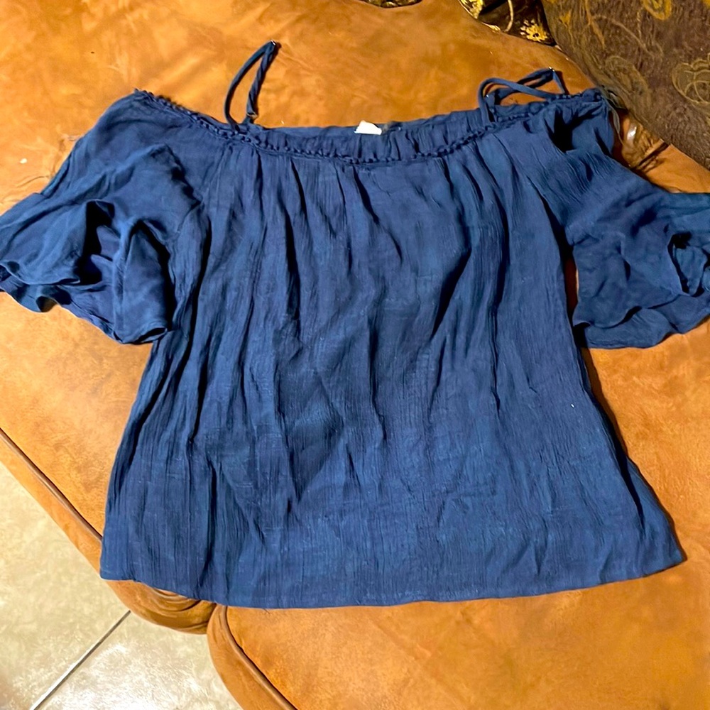 Blue summer top